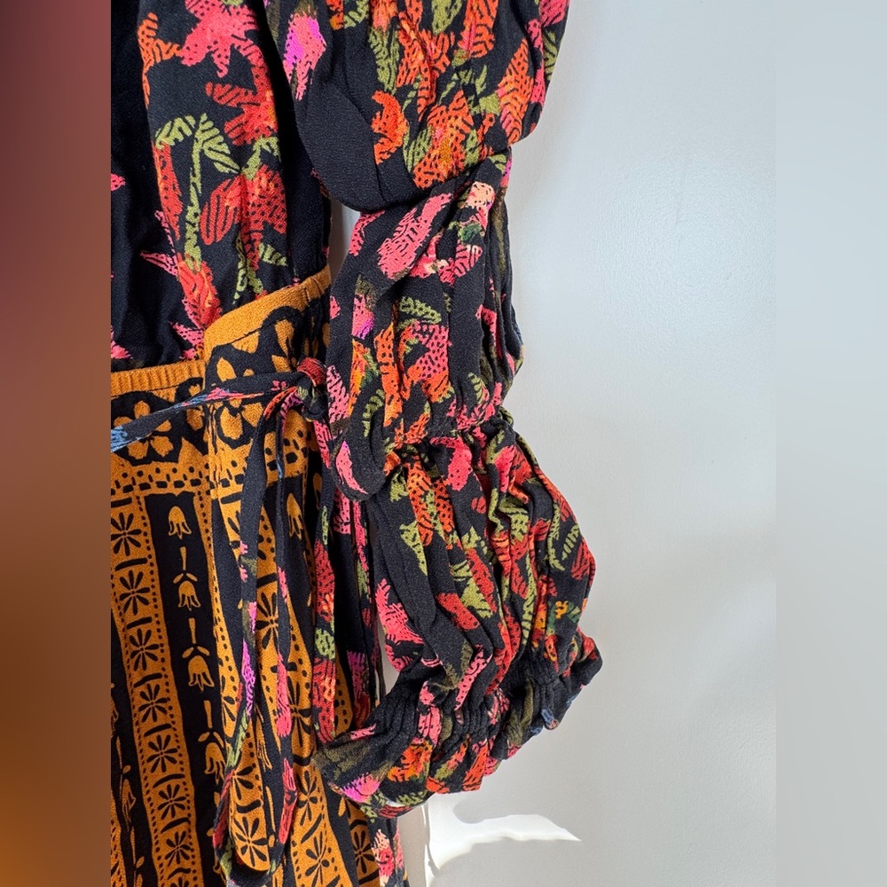 Farm Rio Anthropologie Side-Slit Maxi Dress - Picture 8 of 14